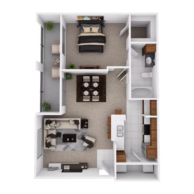Unit 328 231 floor plan